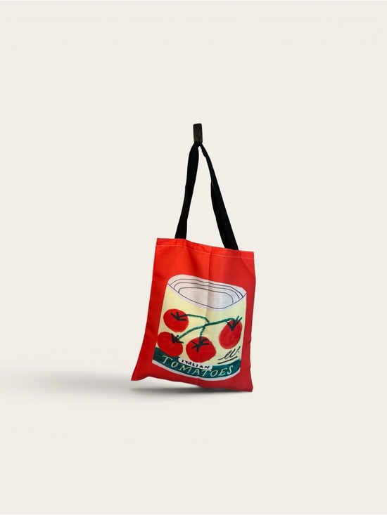 Unbranded Handbags - Tomato Tote Bag - Polyester, Non-Structured